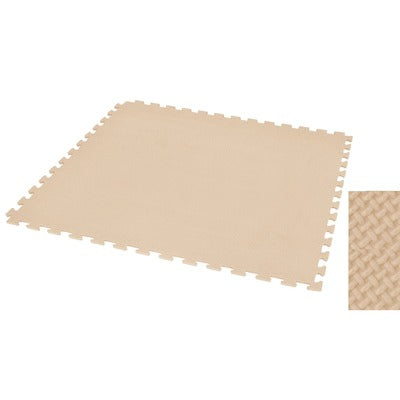 Sunta 1000 X 1000 X 24 Mm Mat With Borders (2Pcs Set)-Beige
