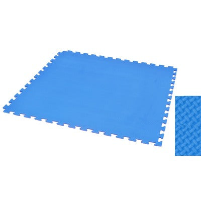 Sunta 1000 X 1000 X 24 Mm Mat With Borders (2Pcs Set)-Blue