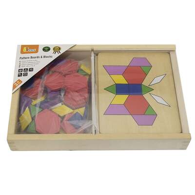Viga - Wooden Pattern Board And Block