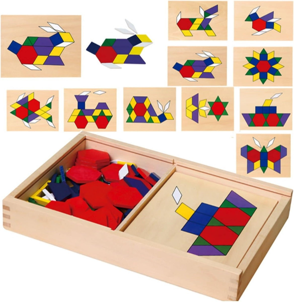 Viga - Wooden Pattern Board And Block
