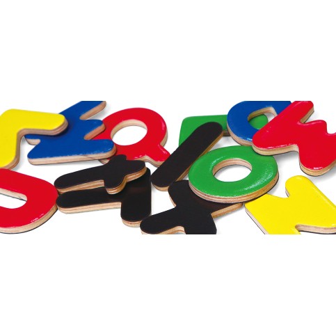 Viga - Magnetic Letters - 52 Pieces