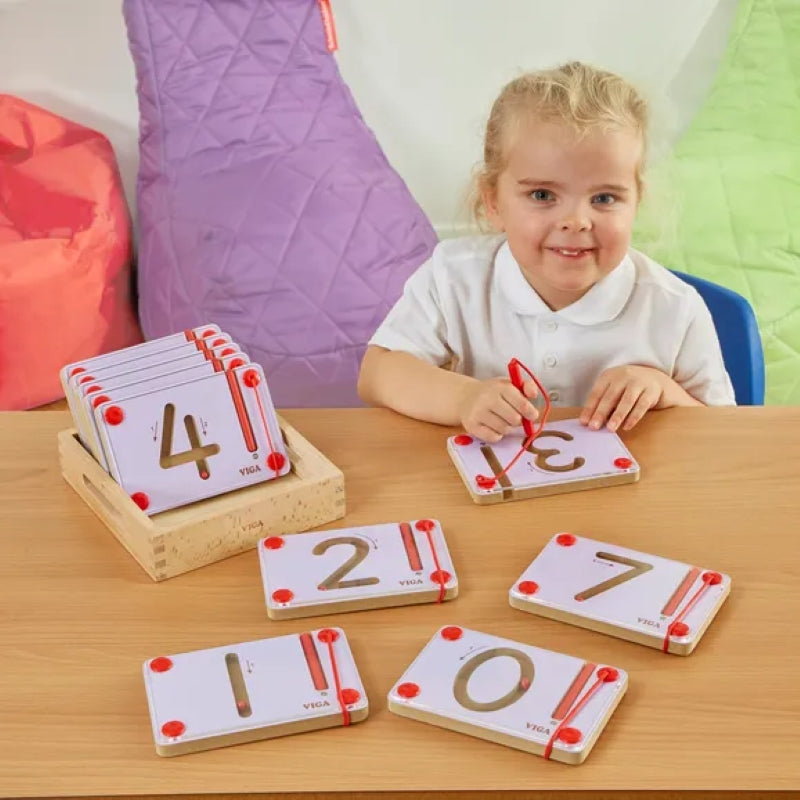 Viga - Magnetinc Board Number Set