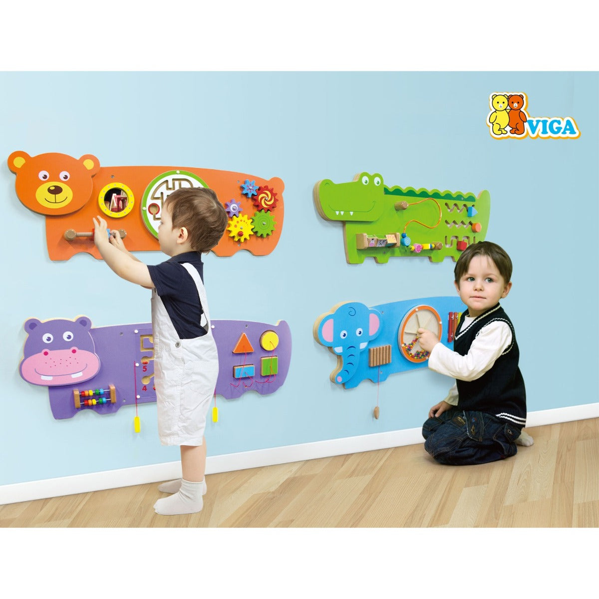 Viga Wall Toy Crocodile