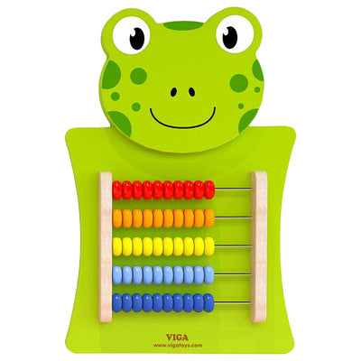 Viga - Wall Toy, Frog Abacus