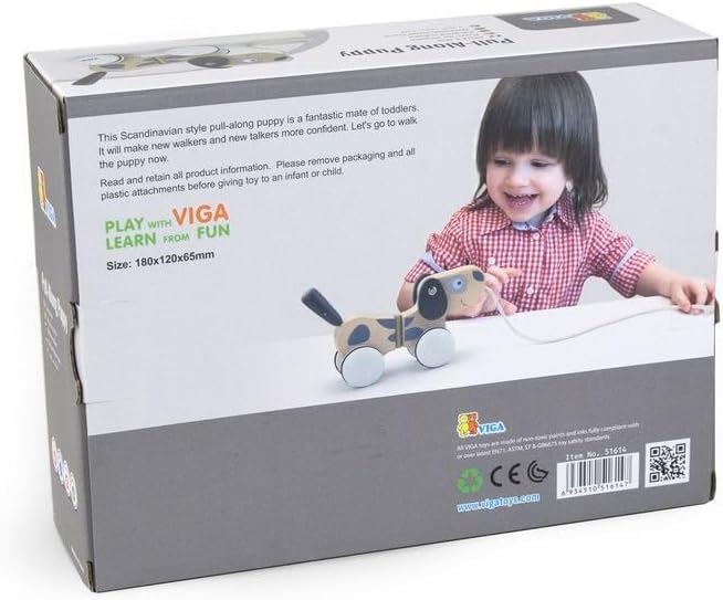 Viga - Pull Along Puppy