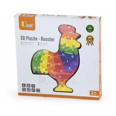 Viga - 3D Puzzle - Rooster