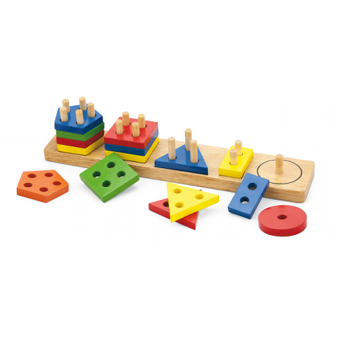 Viga - Geometric Block Sorter Set