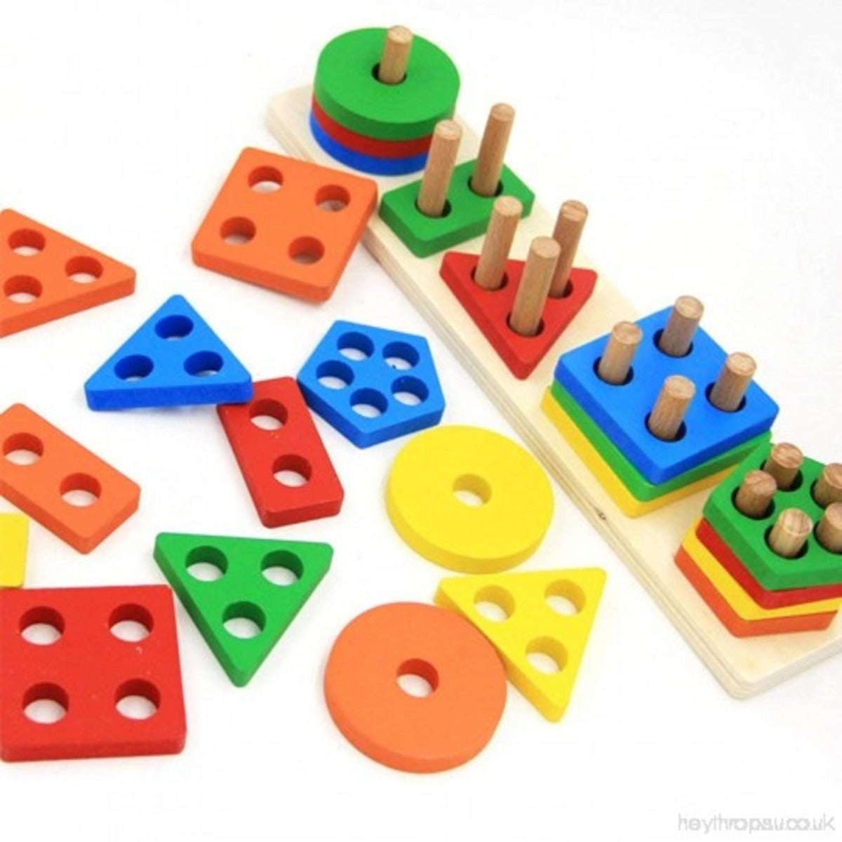 Viga - Geometric Block Sorter Set