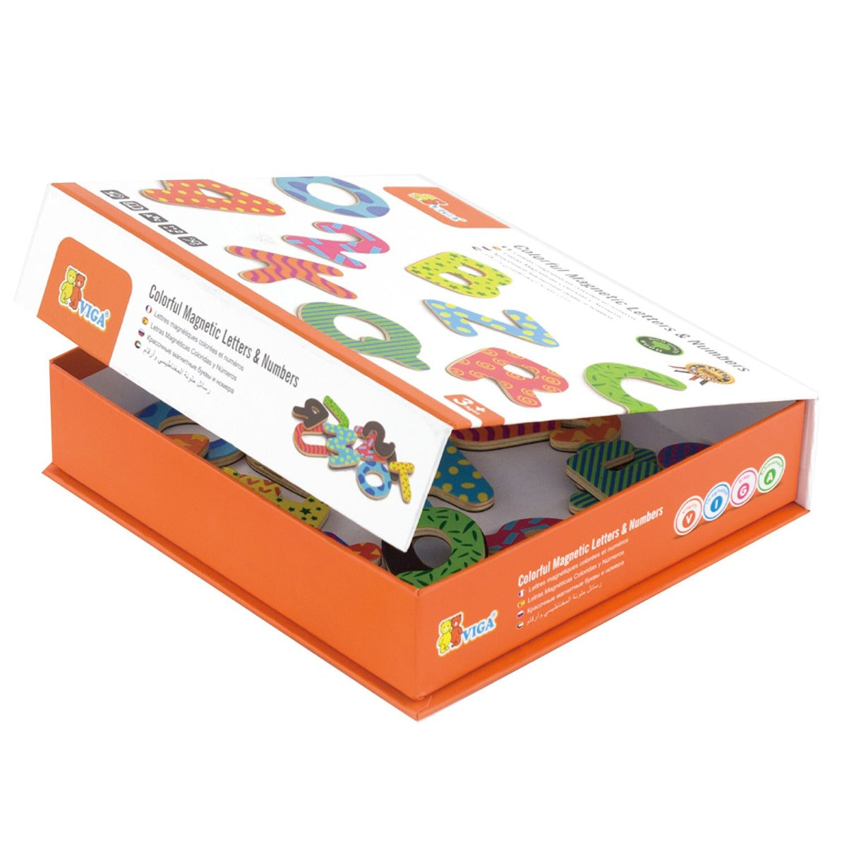 Viga - Magnetic Letter And Number Blocks