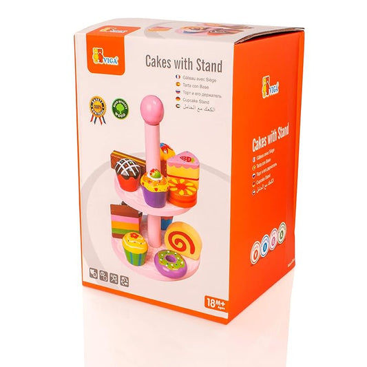 Viga - Cupcake with Stand