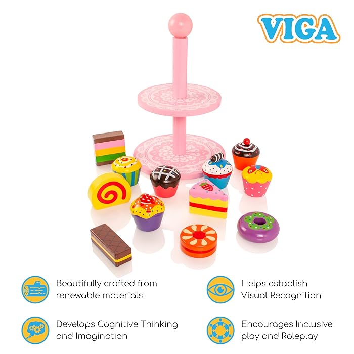 Viga - Cupcake with Stand