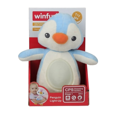 Winfun - Penguin Light Up Toy, Blue
