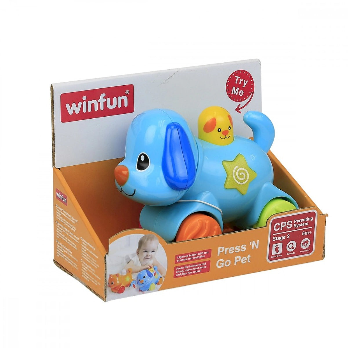 Winfun Press N Go Pet Puppy and Kitten