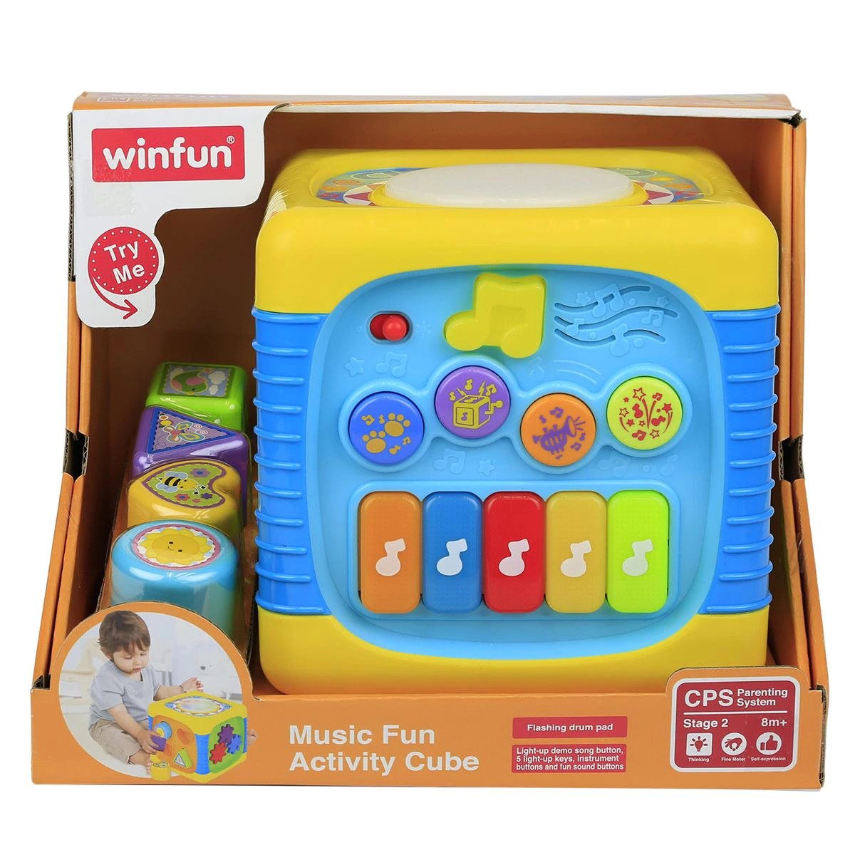 Winfun Music Fun Activity Cube