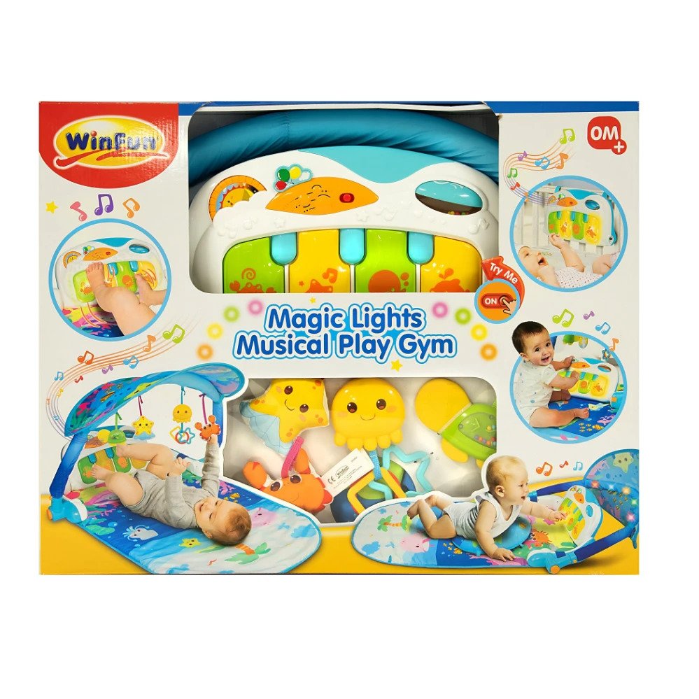 Winfun Magic Lights Musical Play Gym