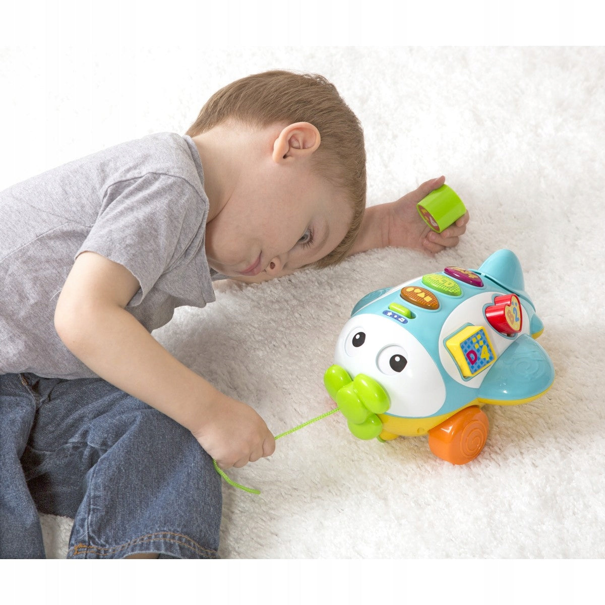 Winfun Sort N Learn Pull Along Plane