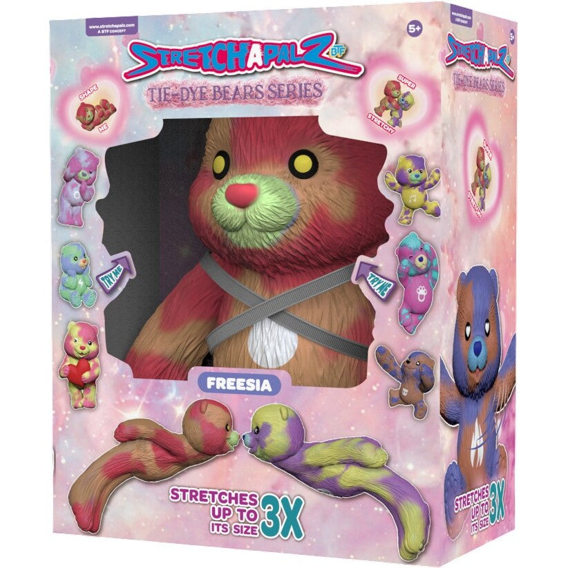 Maxi Stretchapalz Character-Tie Dye Bears Series