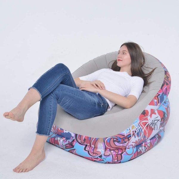 Avenil Flocked Lounge