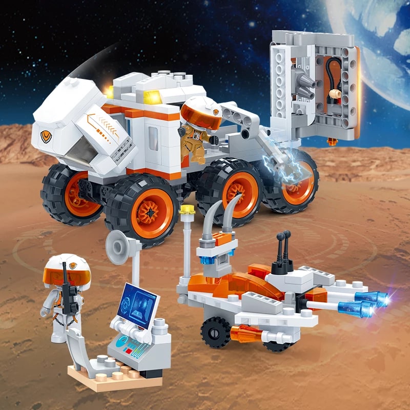 Banbao - Explore Space Block Set-Manned Rover Explorer - 350 Pieces