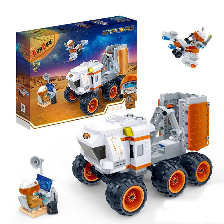 Banbao - Explore Space Block Set-Manned Rover Explorer - 350 Pieces