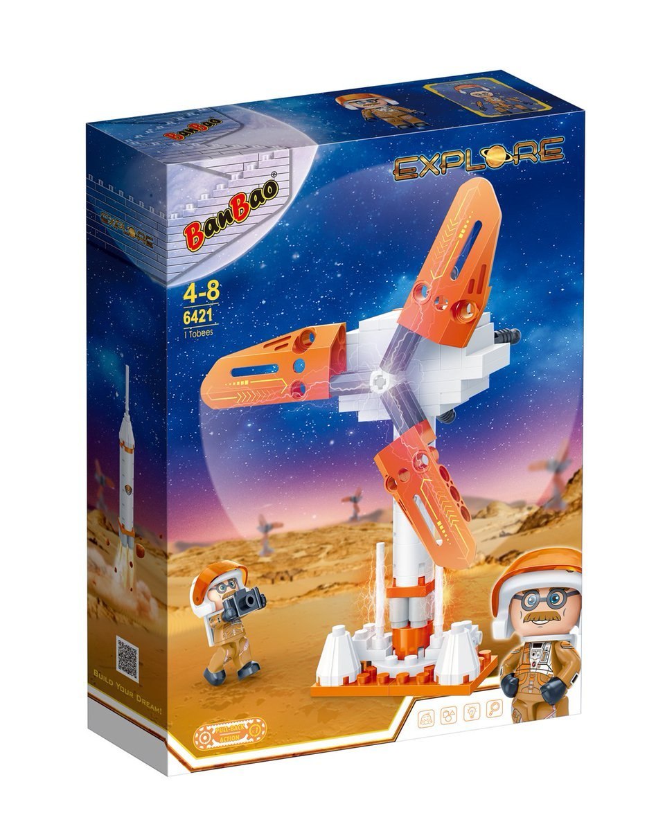 Banbao - Explore Space Block Set-Space Shuttle -106 Pieces