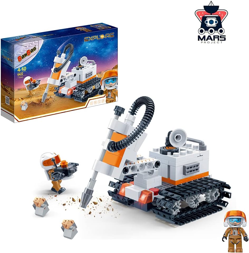 Banbao - Explore Space Block Set-Mars Crawler - 170 Pieces