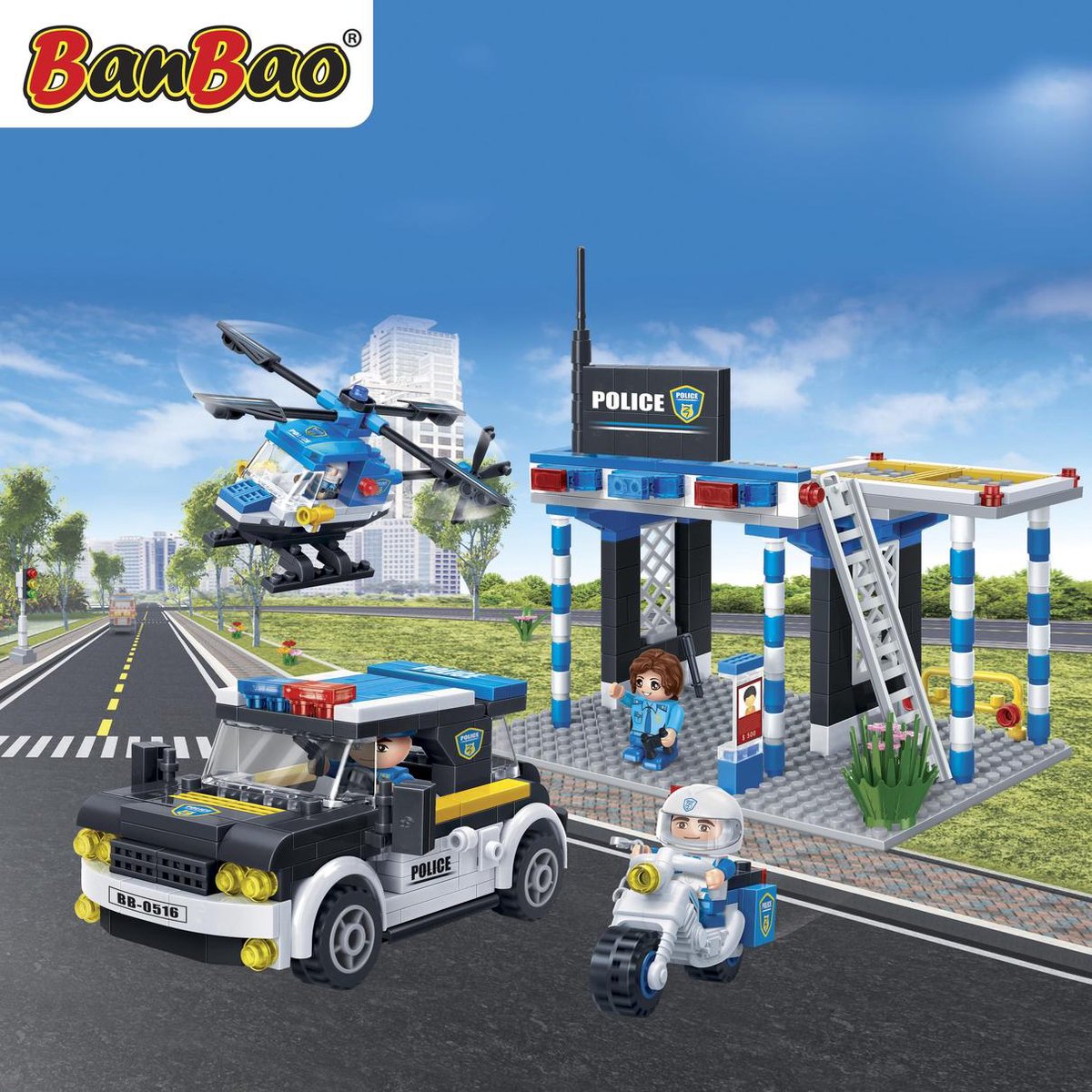 Banbao - Police Seires Block Set 7002