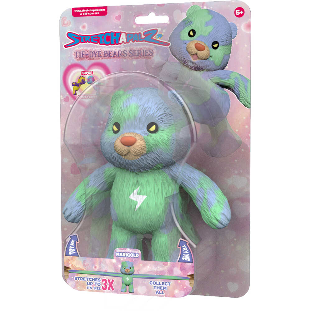 Stretchapalz 14Cm Characters-Tie Dye Bears Series