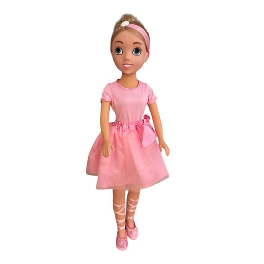 Princess And Fashion Doll - 80Cm - Pink