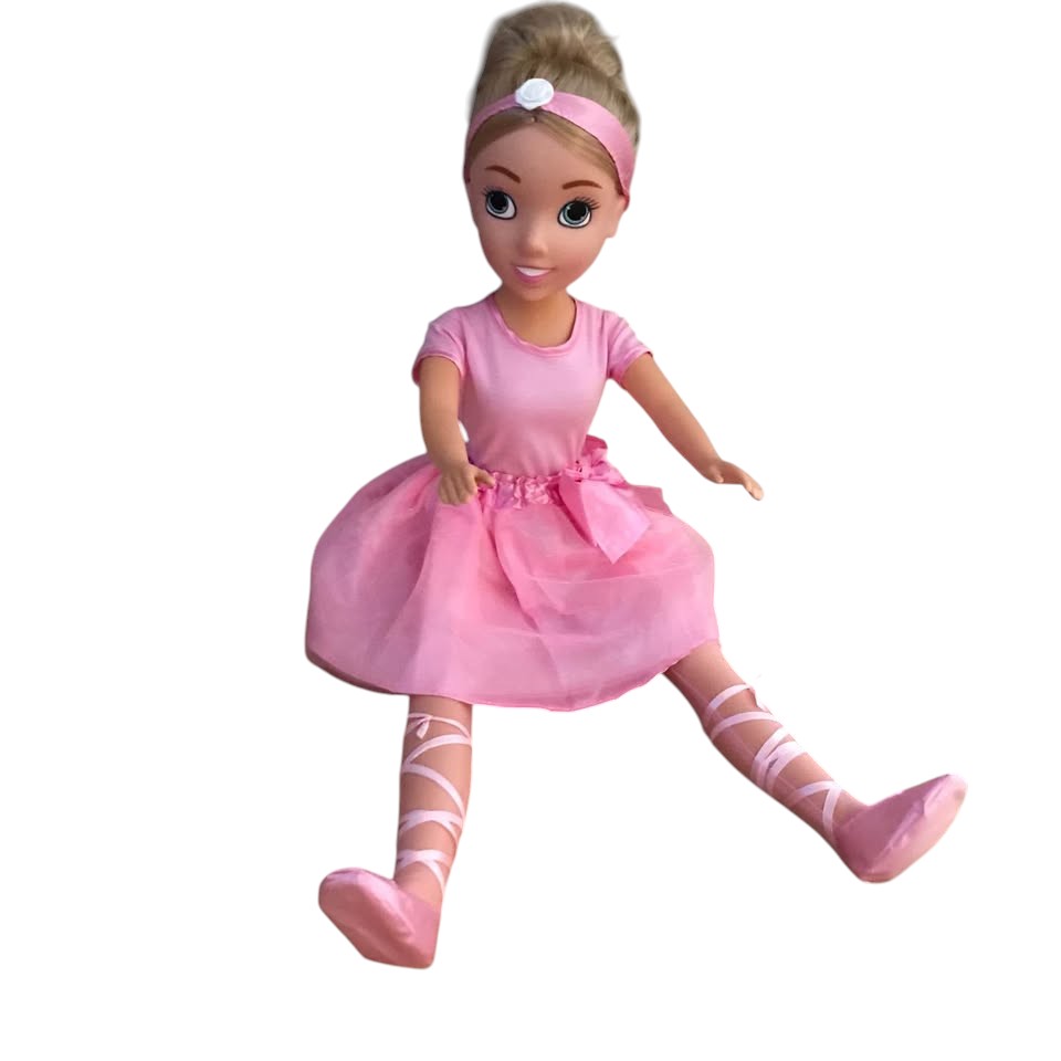 Princess And Fashion Doll - 80Cm - Pink