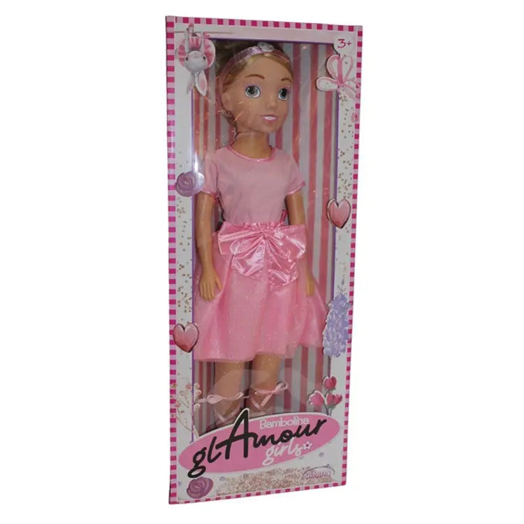 Princess And Fashion Doll - 80Cm - Pink