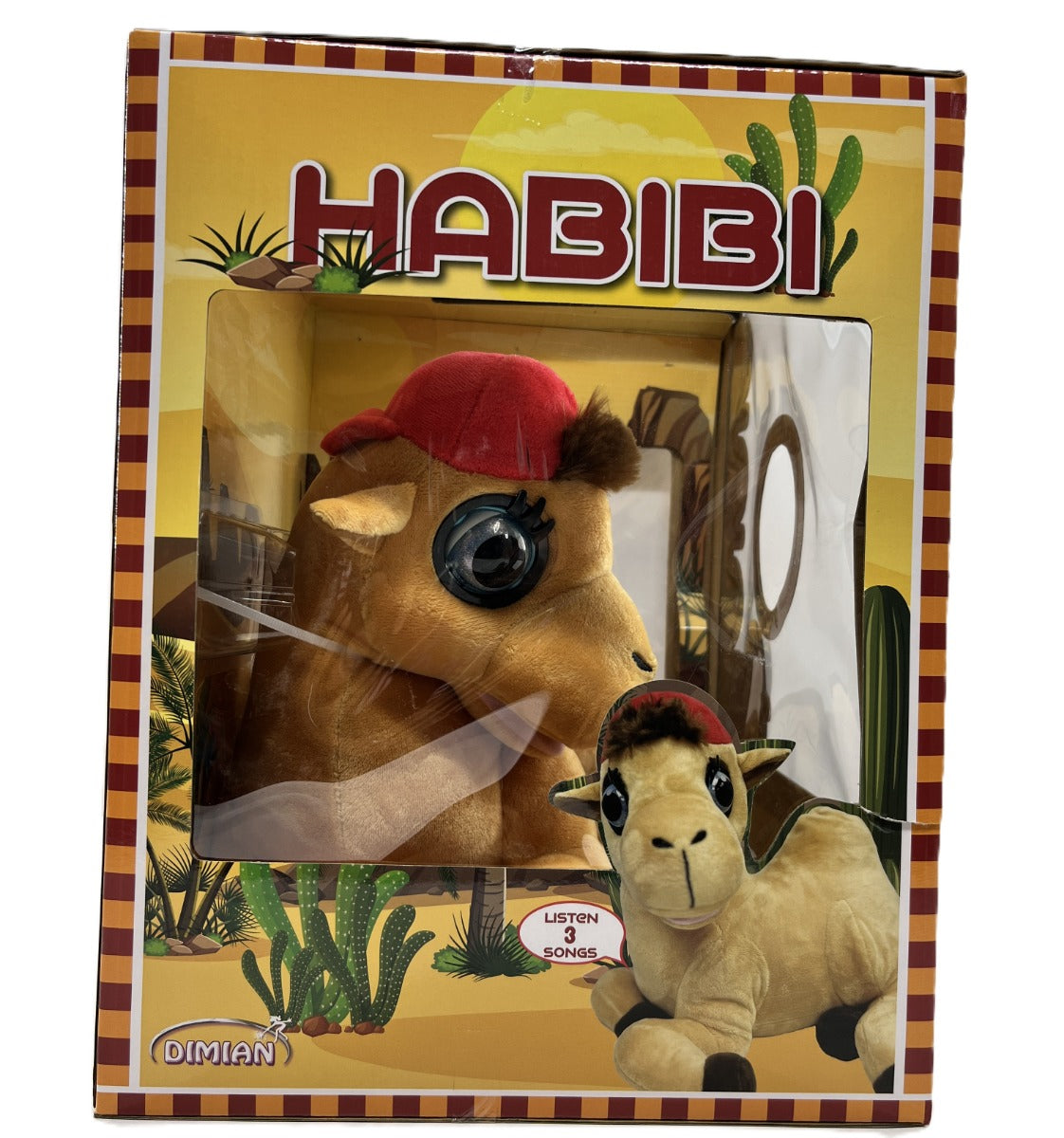 Dimian Doll - Bambolina Talking Plush Camel Arabic Version-Habibi