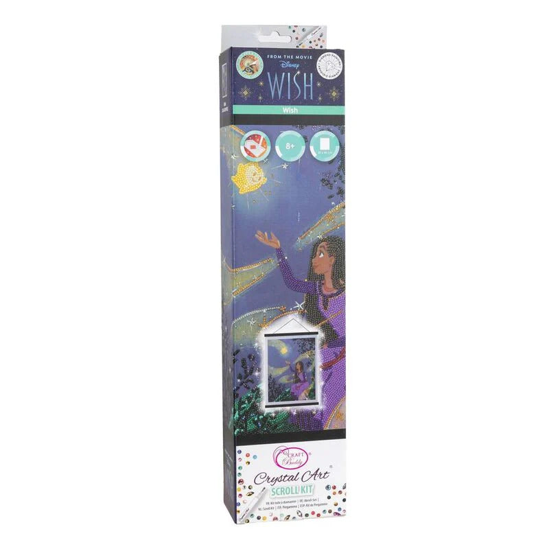 Crystal Art Scroll 35X45Cm-Wish