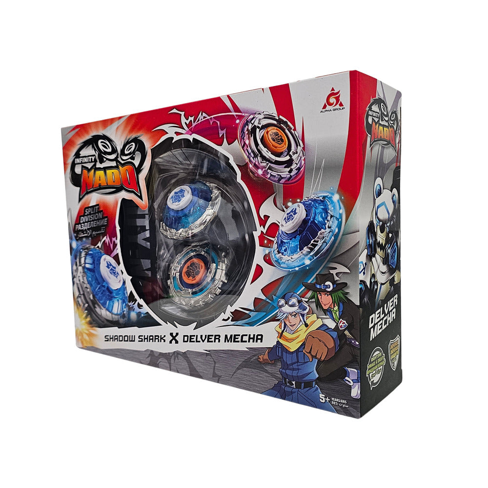 Infinity Nado-Split Series-Shadow Shark And Delver Mecha