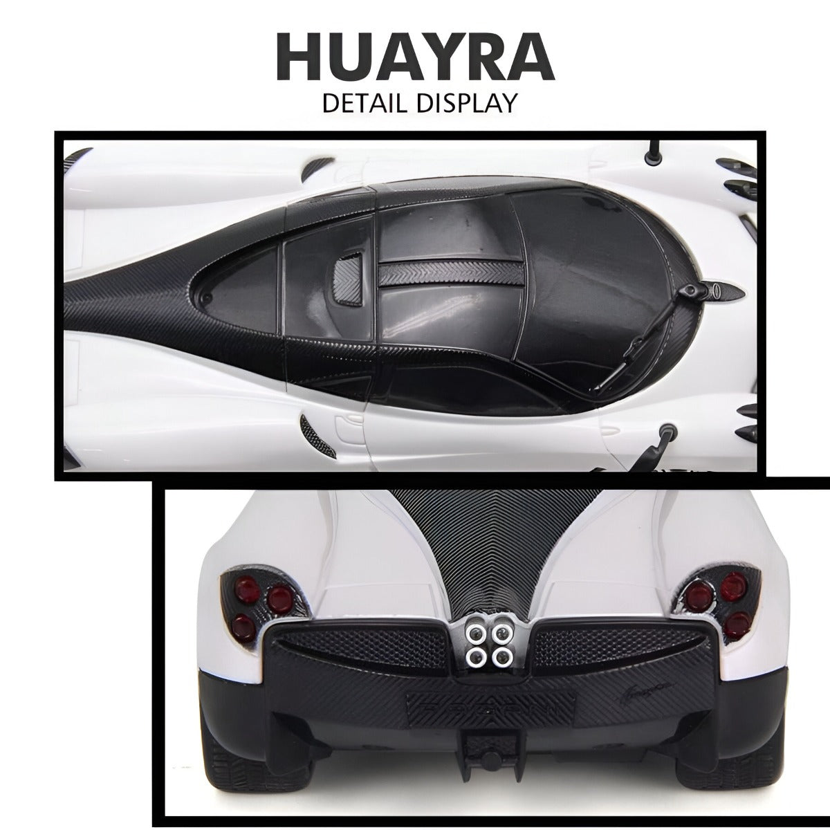 Wemzy - Rc Car Huayra Remote-White