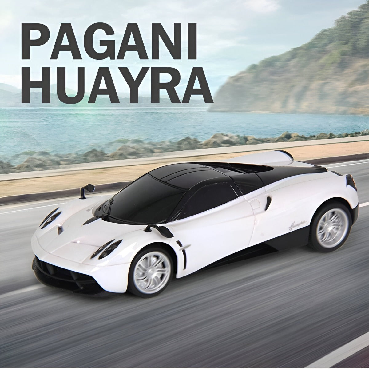 Wemzy - Rc Car Huayra Remote-White