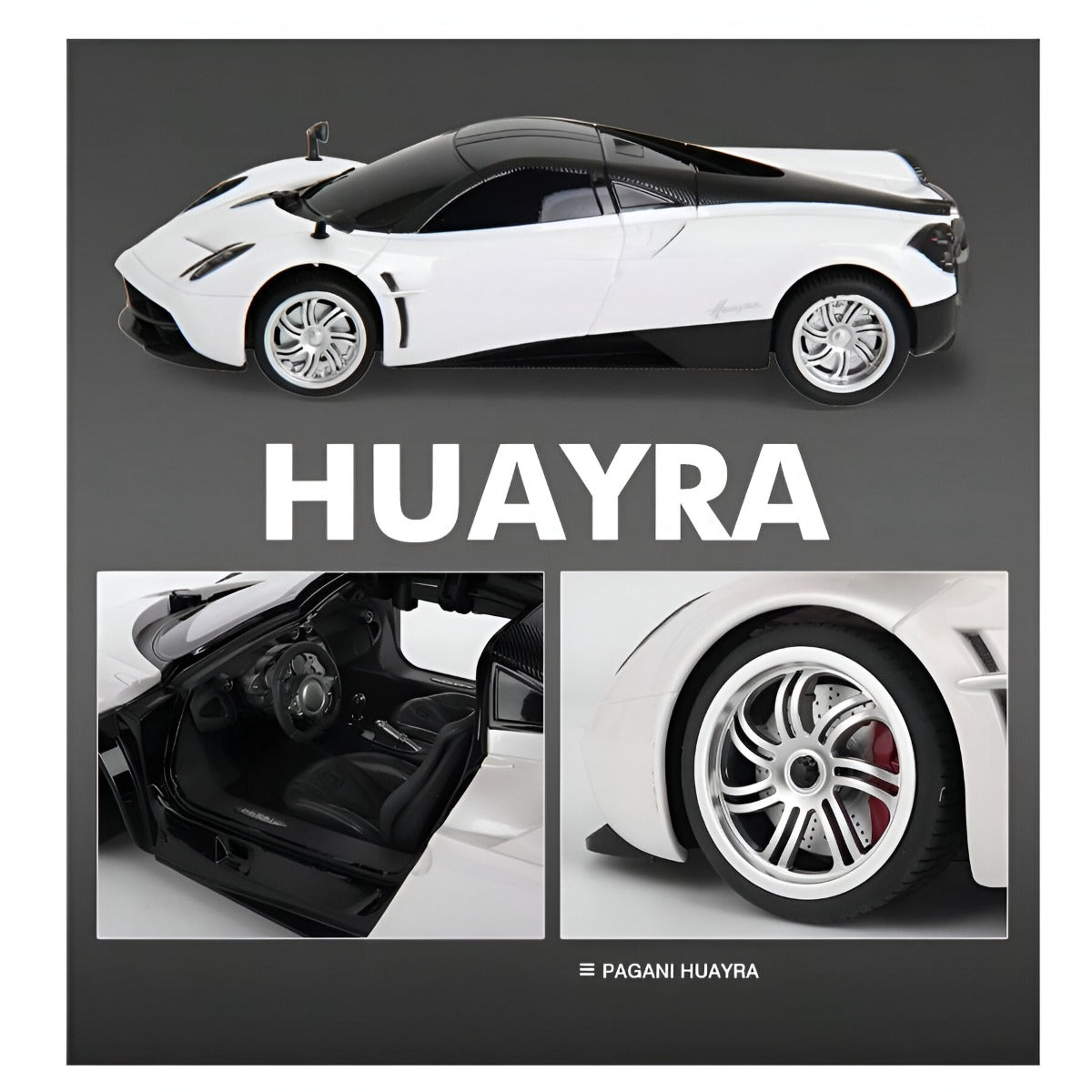 Wemzy - Rc Car Huayra Remote-White