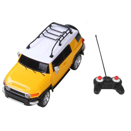 Wemzy - Rc Car Toyota Fj Cruiser 2007 Motion Steering- Yellow