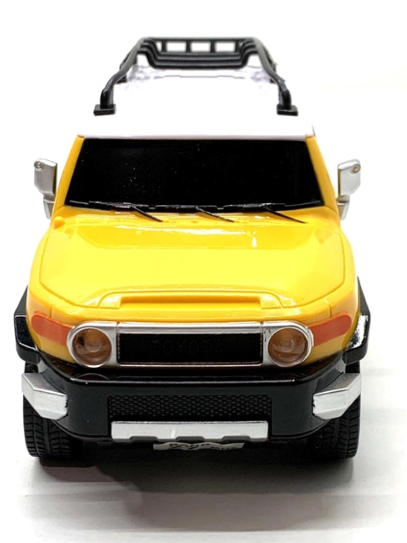 Wemzy - Rc Car Toyota Fj Cruiser 2007 Motion Steering- Yellow