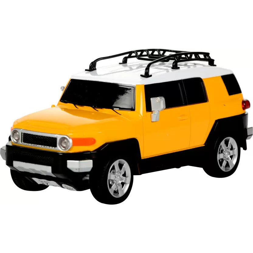 Wemzy - Rc Car Toyota Fj Cruiser 2007 Motion Steering- Yellow