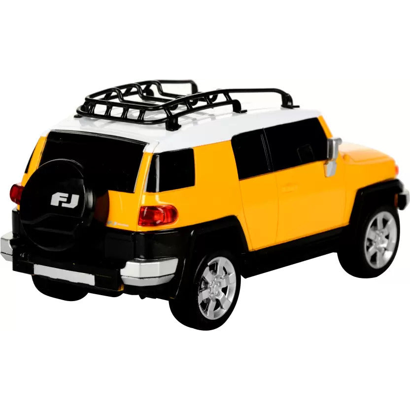 Wemzy - Rc Car Toyota Fj Cruiser 2007 Motion Steering- Yellow