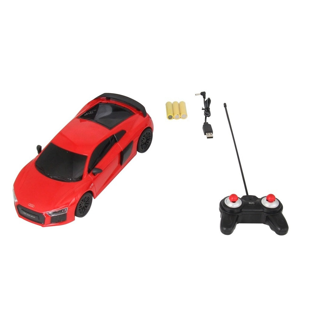 Wemzy - Rc Car Audi R8 Remote-Red