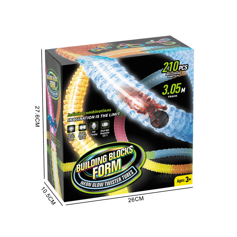 Car Race Track Set - 210 Piece