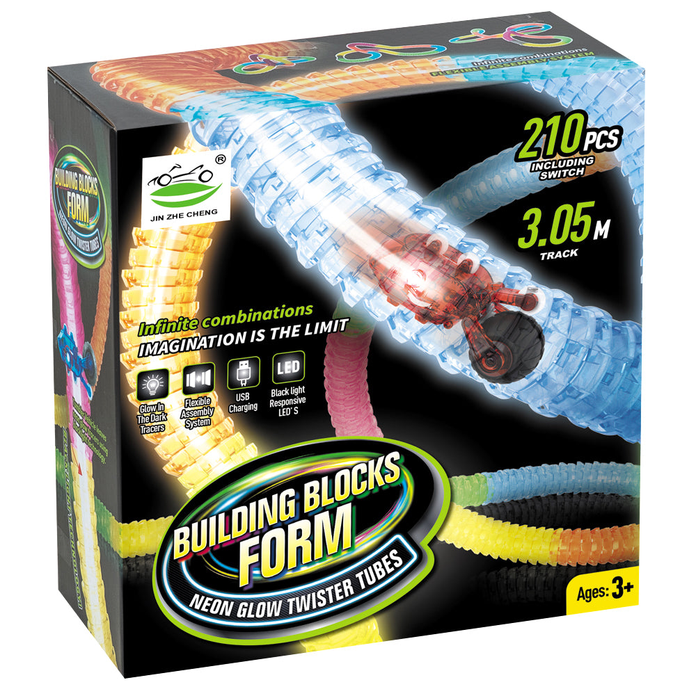 Car Race Track Set - 210 Piece