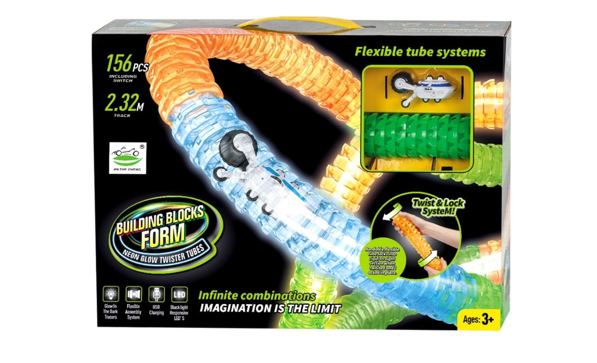 Car Race Track Set - 156 Piece