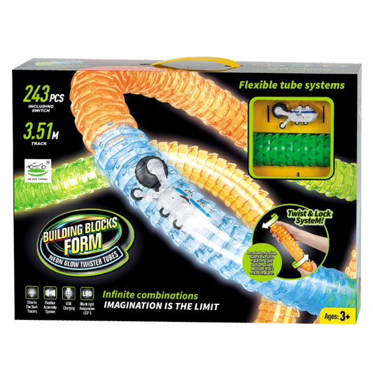 Car Race Track Set - 243 Piece