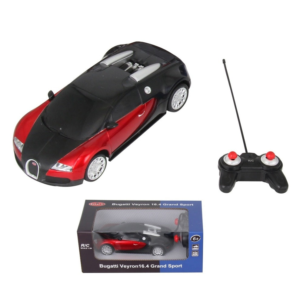 Wemzy - Rc Car Bugatti Veyron16.4 Grand Sport Remote-Red