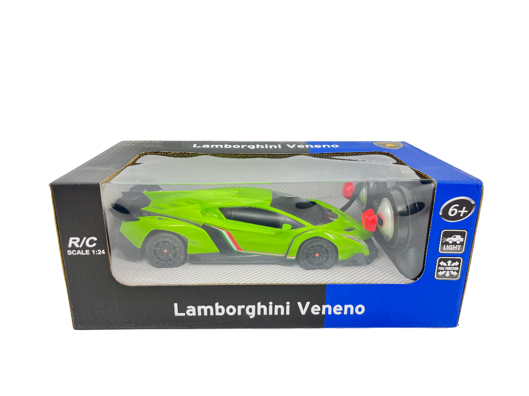 Rc Car Lamborghini Veneno - Green