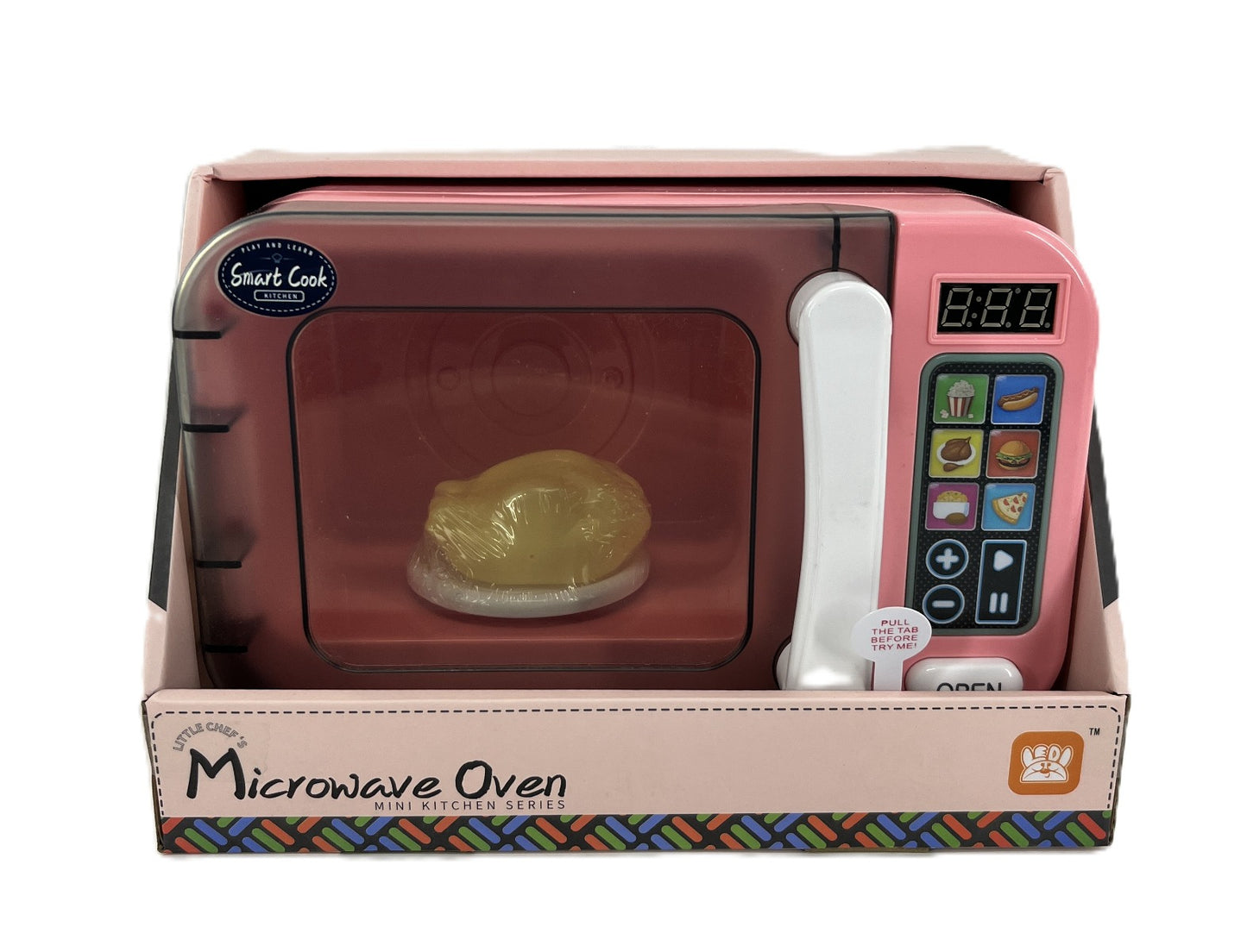 Wemzy - Smart Cook Touch Screen Color - Changing Microwave Oven With Turkey