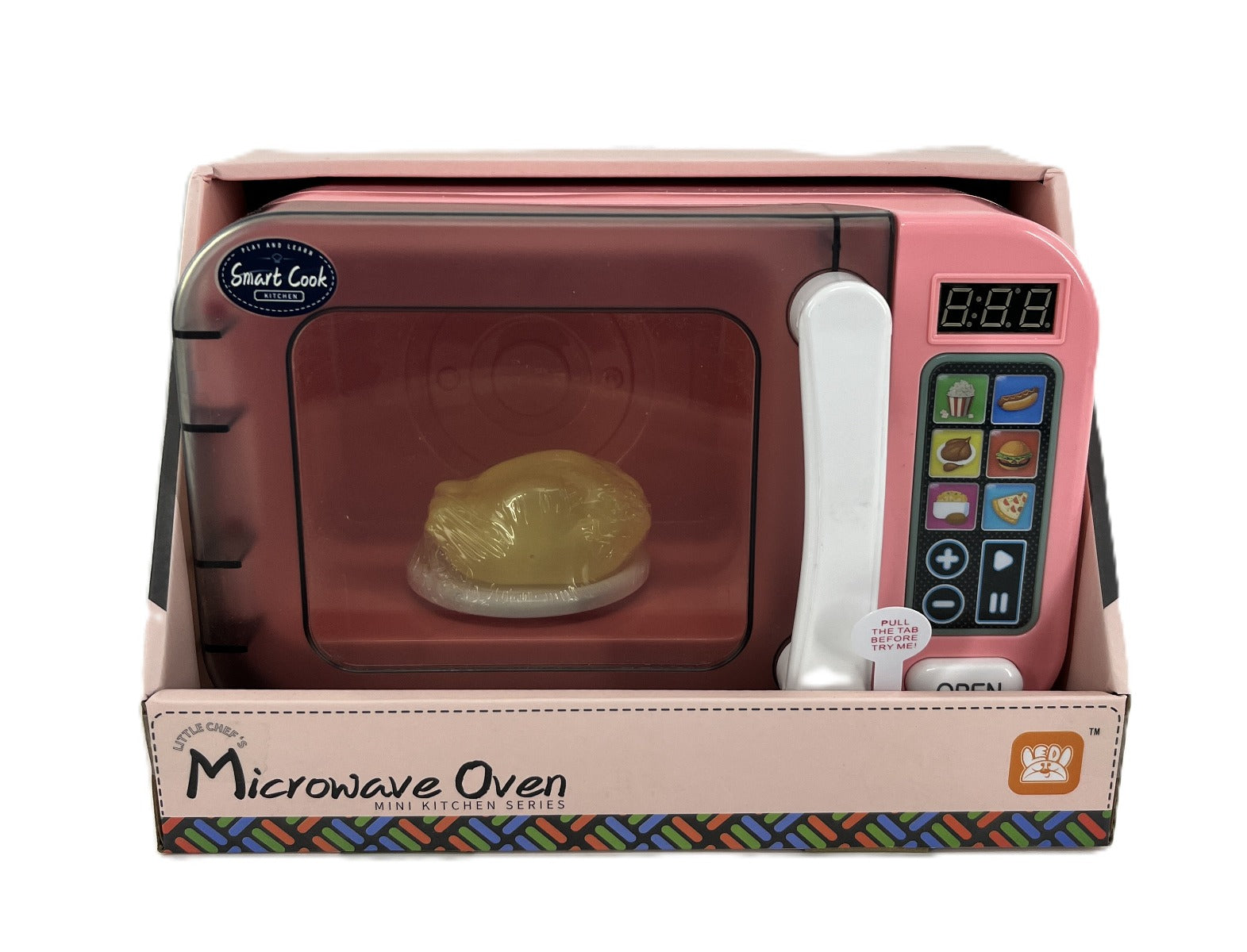 Wemzy - Smart Cook Touch Screen Color - Changing Microwave Oven With Turkey